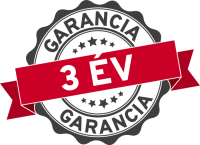 3 év garancia
